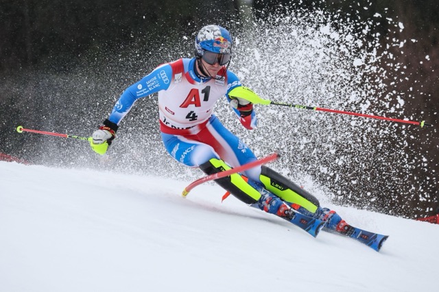 Clément Noël en action dans les piquets