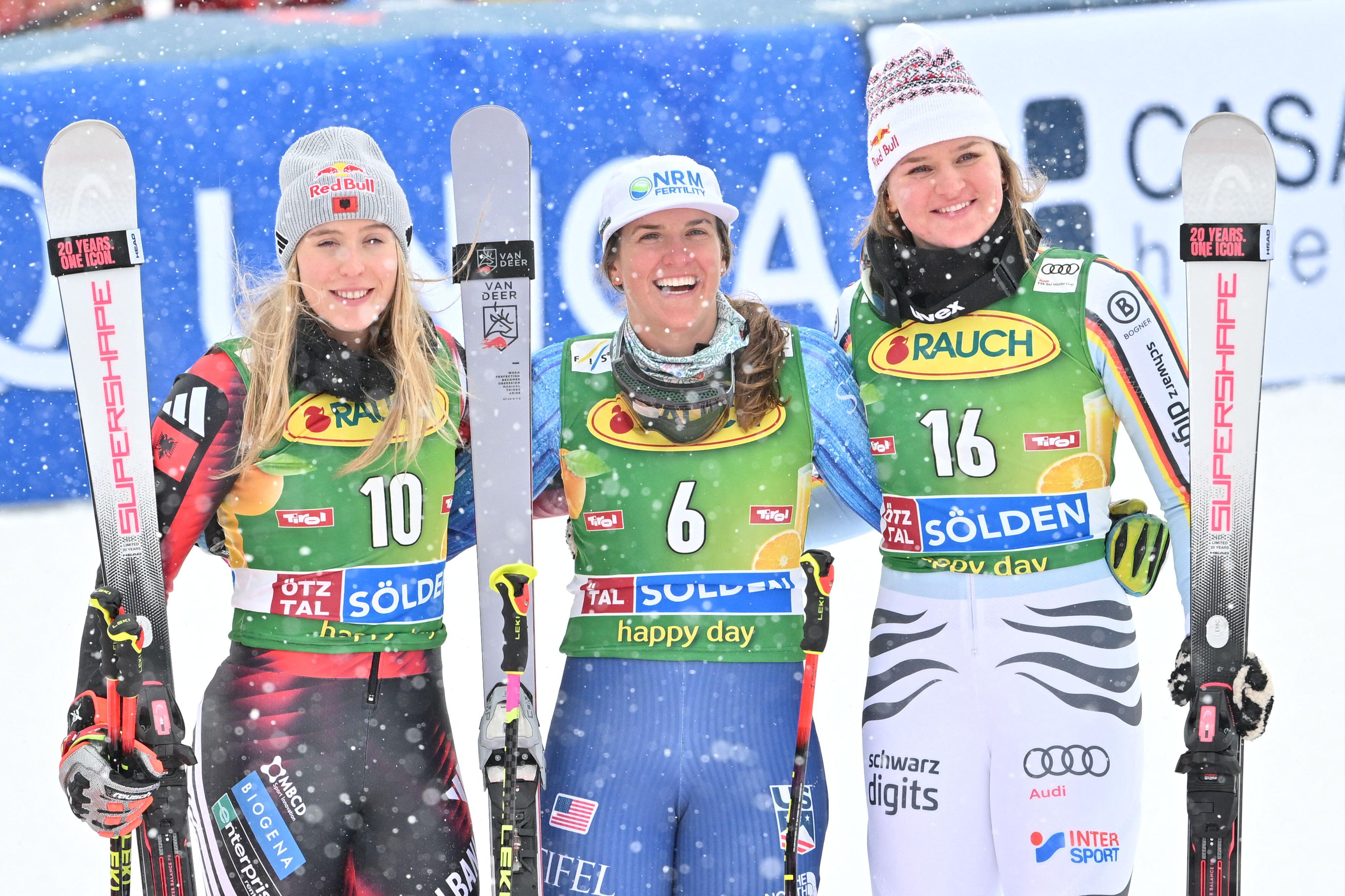 Sölden : Paula Moltzan, la fourmi, gagne pour un centième